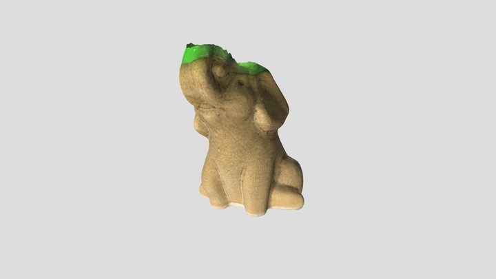 Слоник из Маравии 3D Model
