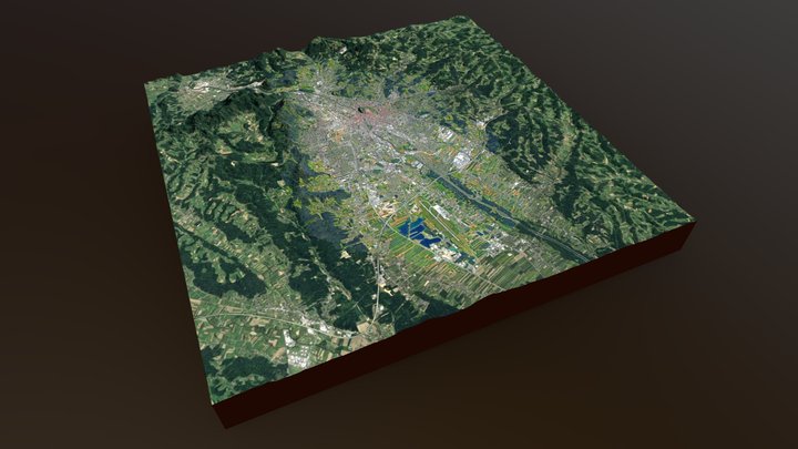GRAZ City Terrain - Free Download
