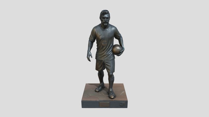 Messi's Statue – Modello 3D gratuito STL