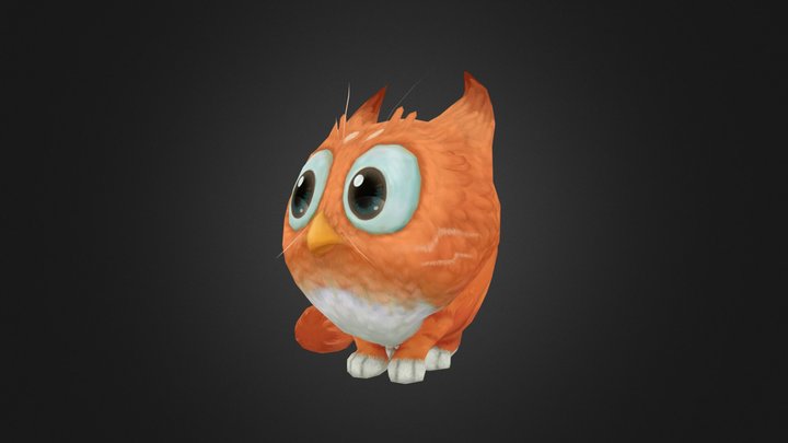 Owlcat Practice 3D Model