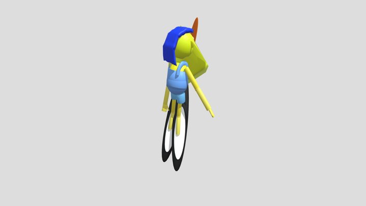 Yellow Guy 3D Model