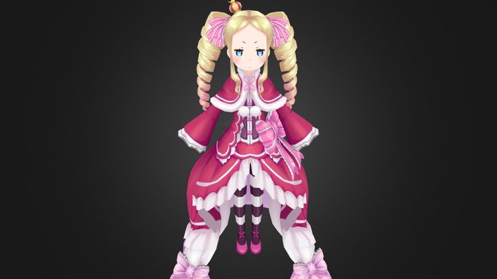 ベアトリス（Beatrice） of Re：ゼロから始める異世界生活 3D Model