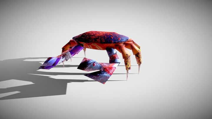 World Skills Semi Final Mock - Battle Crab 3D Model