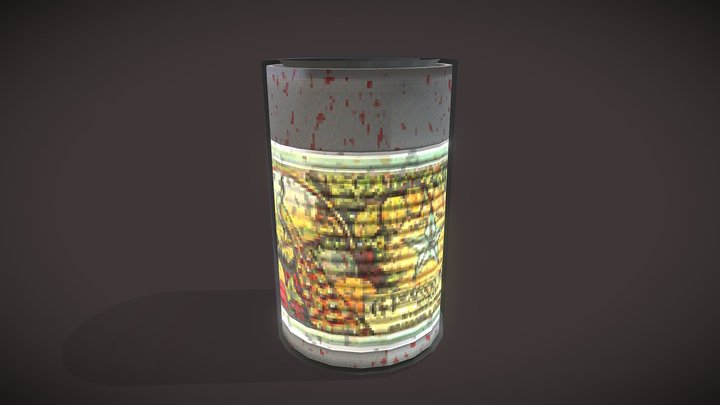 Old Can 3D Model