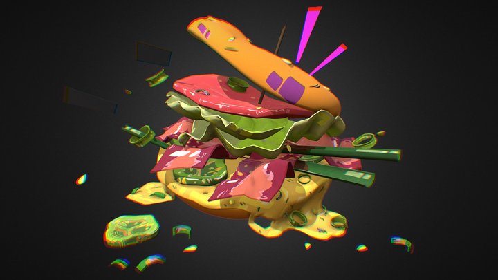 Sandwich - Sketchfab Weekly 3D Model