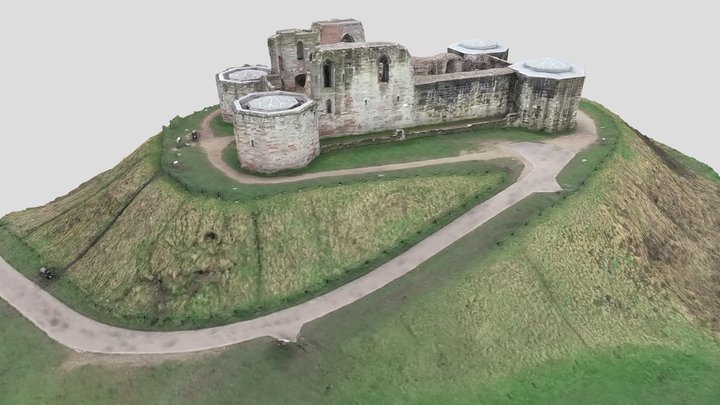 Stafford Castle 3D Model