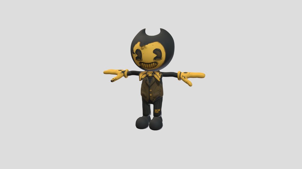 Tiny Bendy from "Bendy and the dark revival"