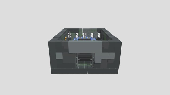Эндр крепость minecraft 3D Model