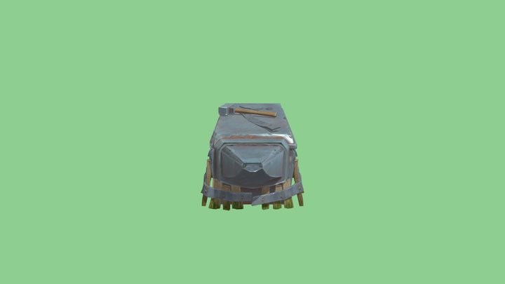 Genshin Impact Anvil 3D Model