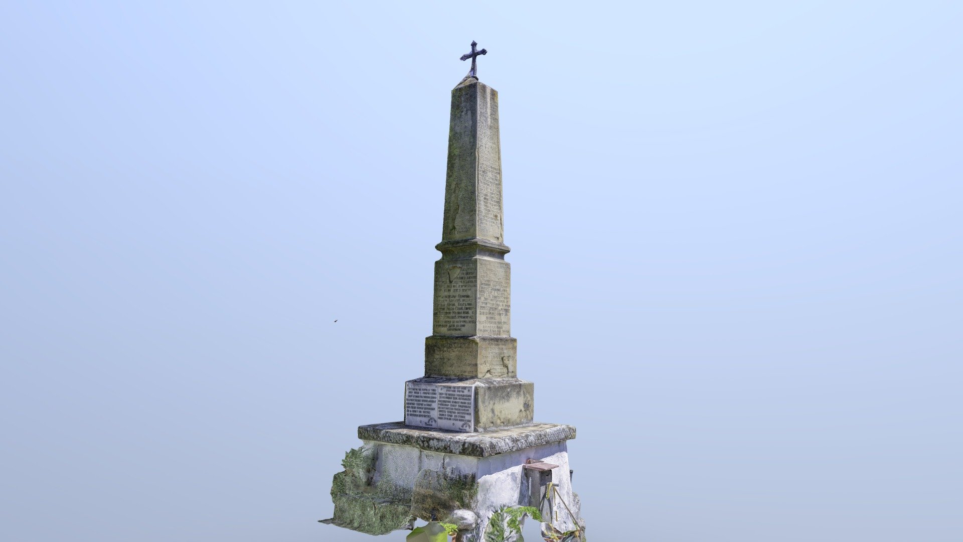 споменик палим борцима, Јошаница