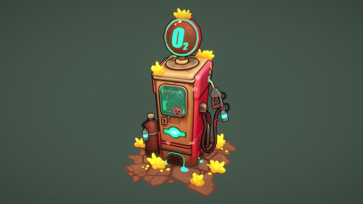 Oxygen Pump 3D Model