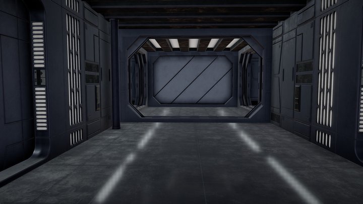 star_wars_the_clone_wars_venator_prefab 3D Model