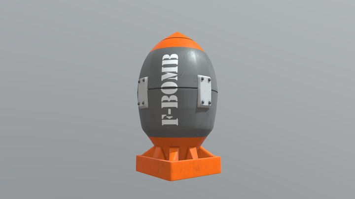 F-Bomb 3D Model