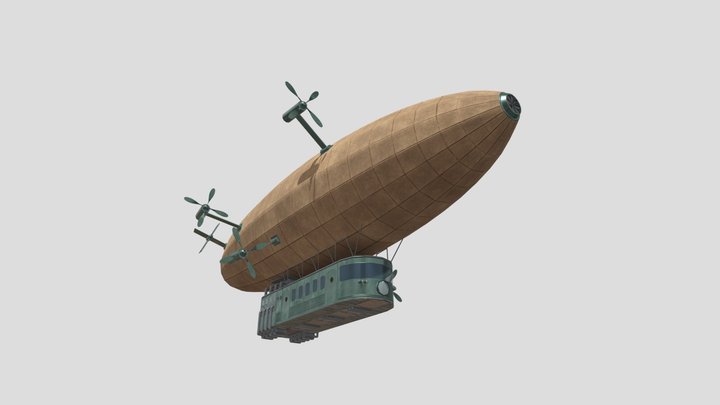 Airship 3D Model