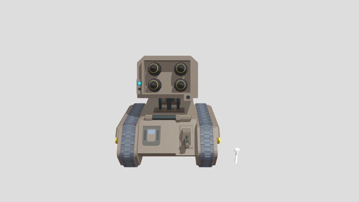 ТУРЕЛЬ XYZ детализация 3D Model