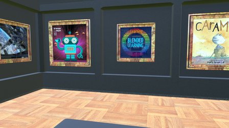 Instamuseum for @elparquedelosdibujos 3D Model