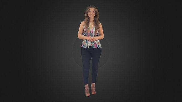 Cristina Ferreira 3D Model