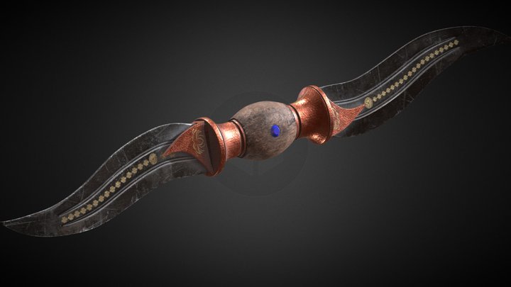 Pinaka Knife 3D Model
