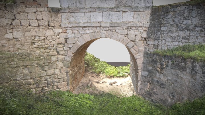Antiguo puente subida Gurugú (S.XVII) 3D Model