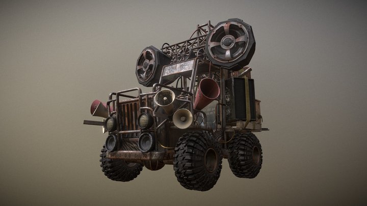 Decibelle <3 3D Model
