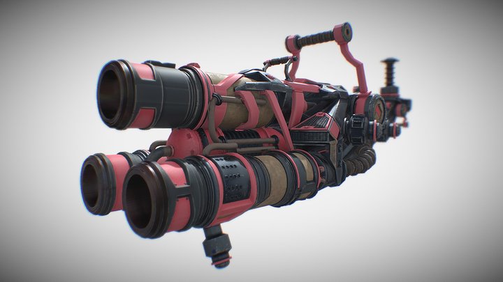Rocketlauncher_test 3D Model