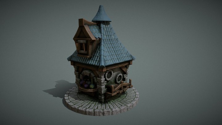 potion shop 3D Model