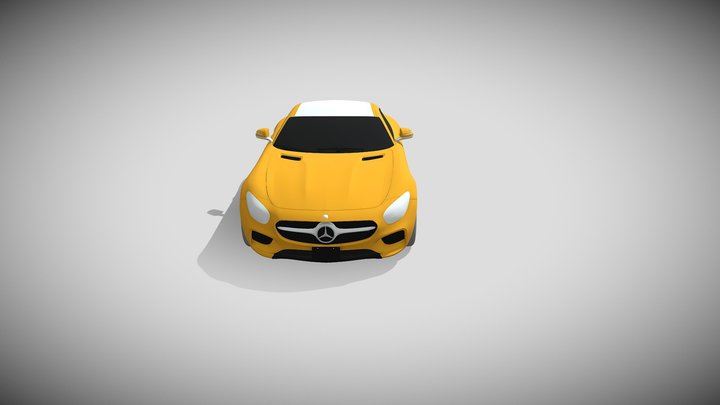 Mercedes AMG Car 3D Model