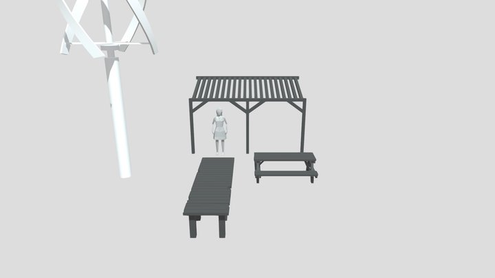 Eco House - Unwrap 3 + model 1 3D Model