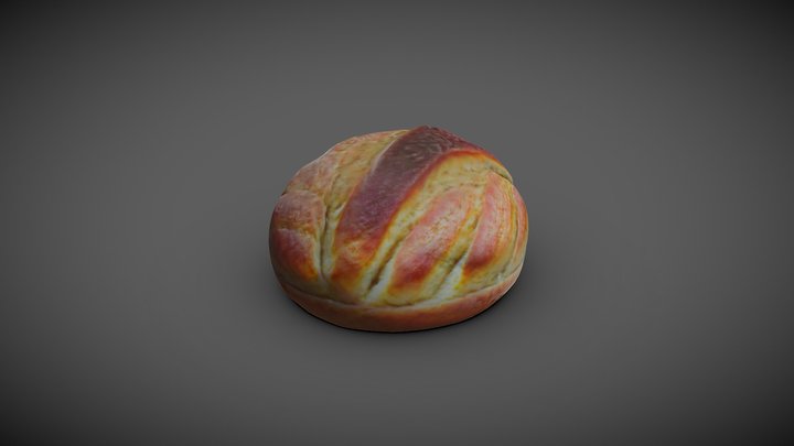 Bread 3D Model