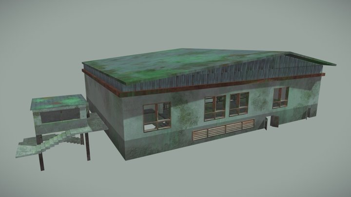 Factory asset 3D Model