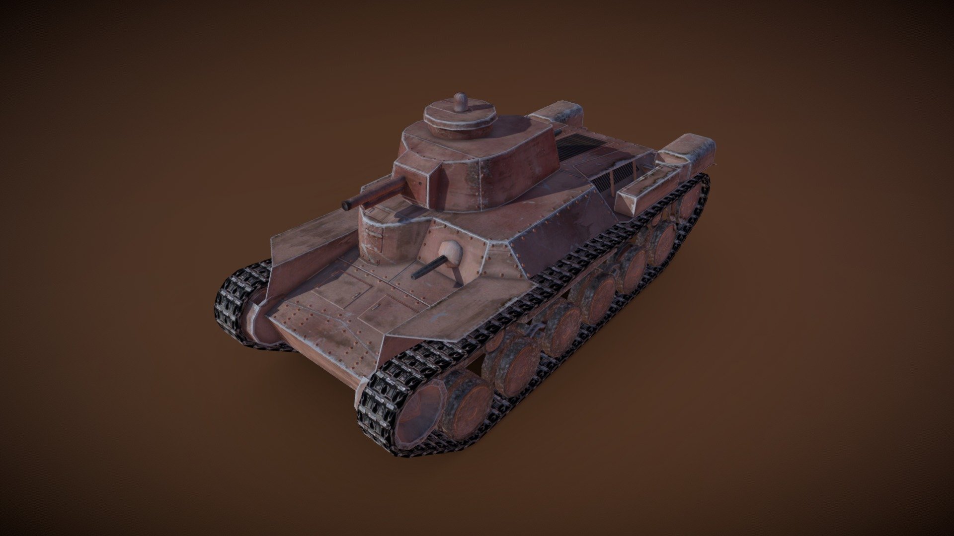 Type 97 Chi-Ha - Download Free 3D model by snrnsrk5 [d3568f3] - Sketchfab