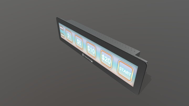 18.5" 1/3cut V-Deck 3D Model