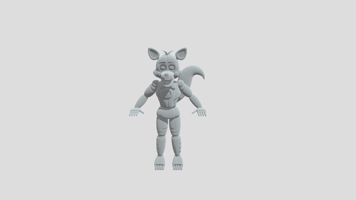 Funtime Foxy 3D Model