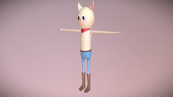 Puss in boots 3D Model