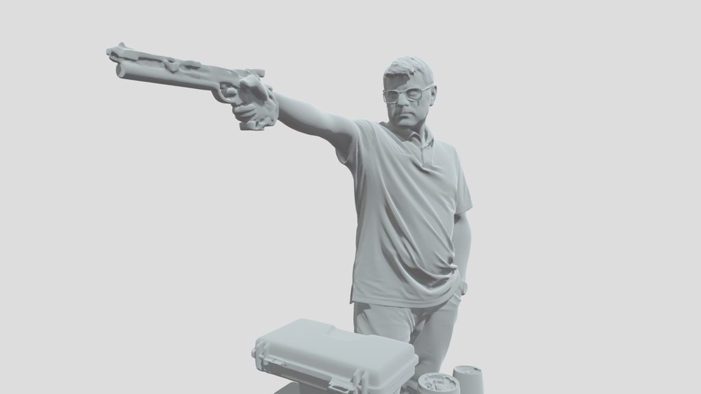 Yusuf Dikec Turkish Olympic Shooter Grey