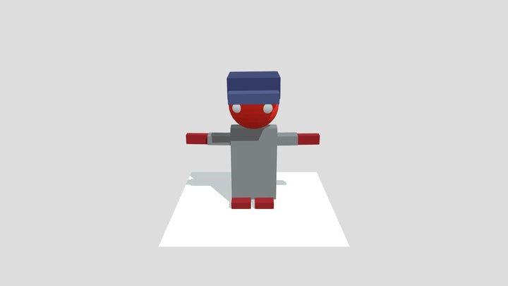 Gang Beasts saudi 3D Model