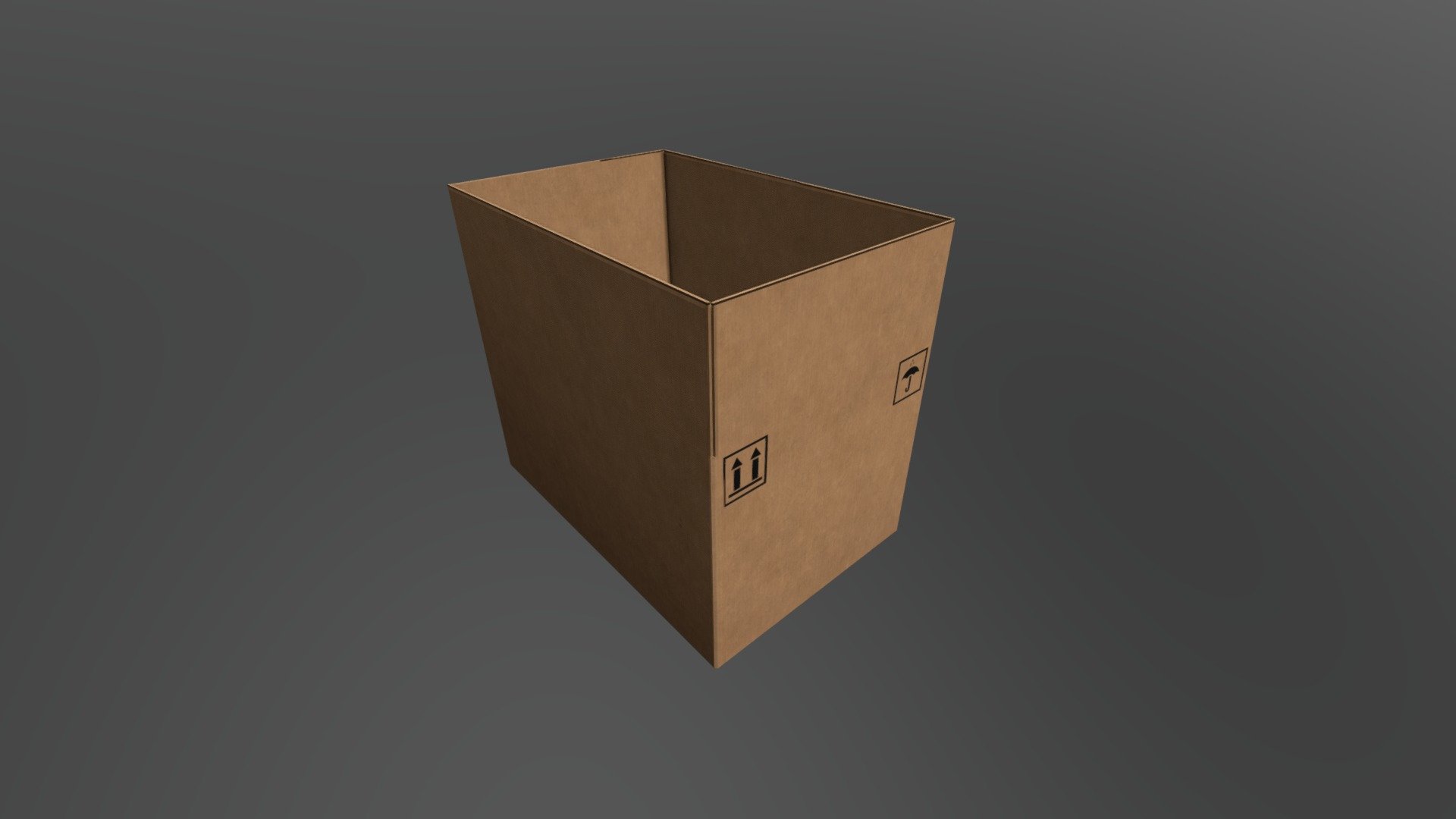 cardboard - 3D model by mediusup [d35824a] - Sketchfab