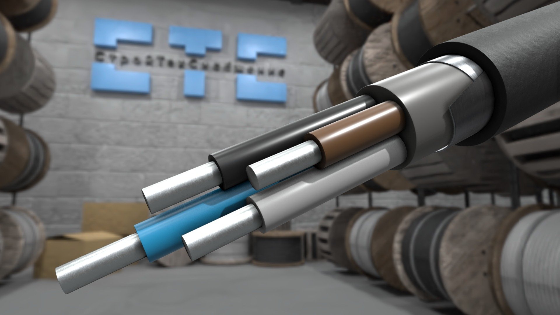 АВБШвнг(А)- LS - 3D model by sts-kabel (@sts-kabel) [d359463] - Sketchfab