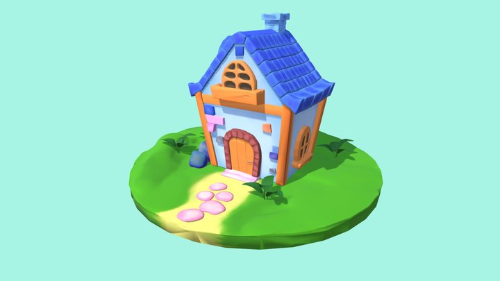Fairytale house 3D Model