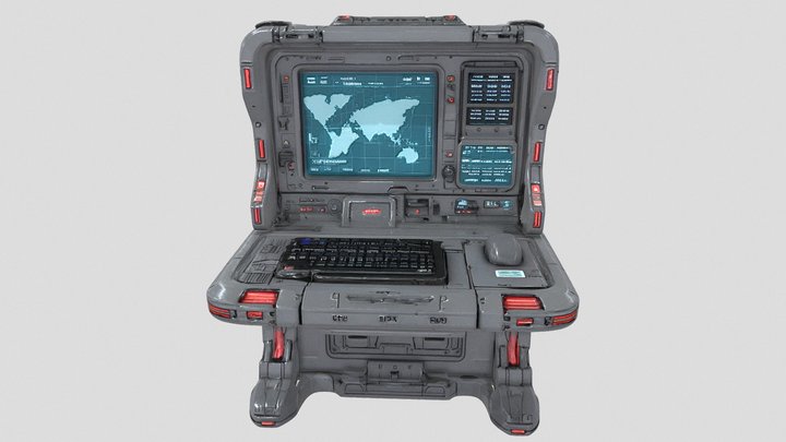 Computer_[X]_Terminal-II 3D Model