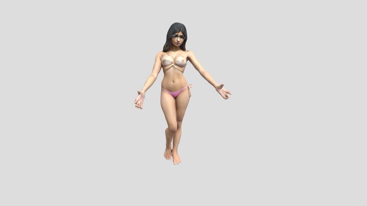 mia khalifa 3D Model