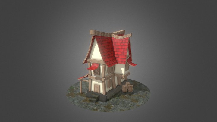 65109324_Supitchaya_Chamason_BAANnjub 3D Model