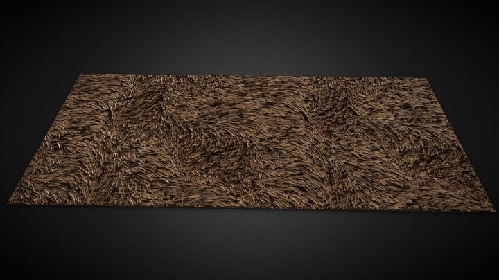 Fur Rug – Modello 3D gratuito STL