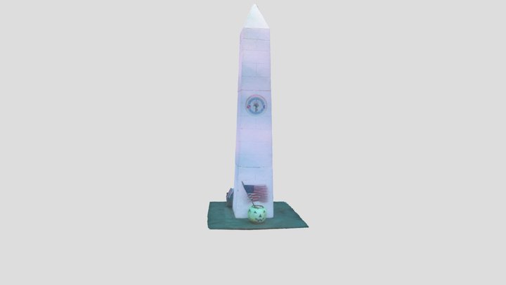 Virginia Scuba Monument Lake Phoenix 3D Model