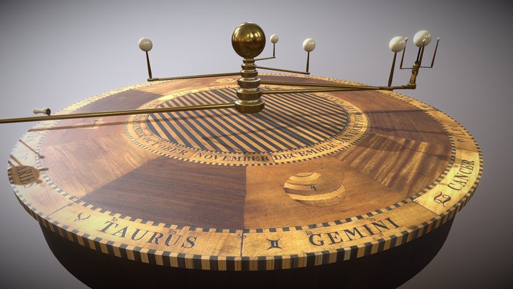 Laun planetarium 3D Model