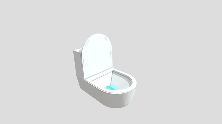 modern toilet 3D Model