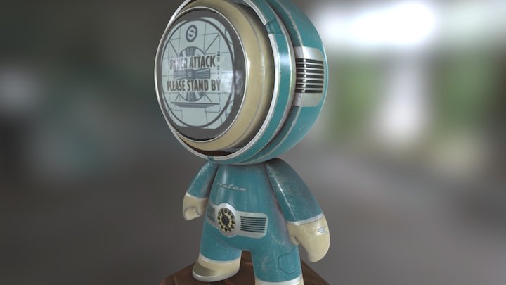 MEET MAT - ALLEGORITHMIC TOY PAINTING CONTEST 3D Model