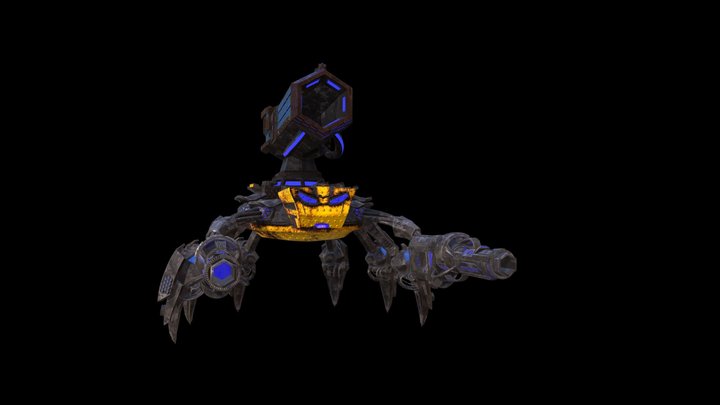 Krab-A-Lovelace 0002 3D Model