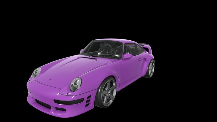 1995 RUF CTR2 – Modello 3D gratuito STL