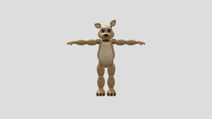FNAF Dog 3D Model